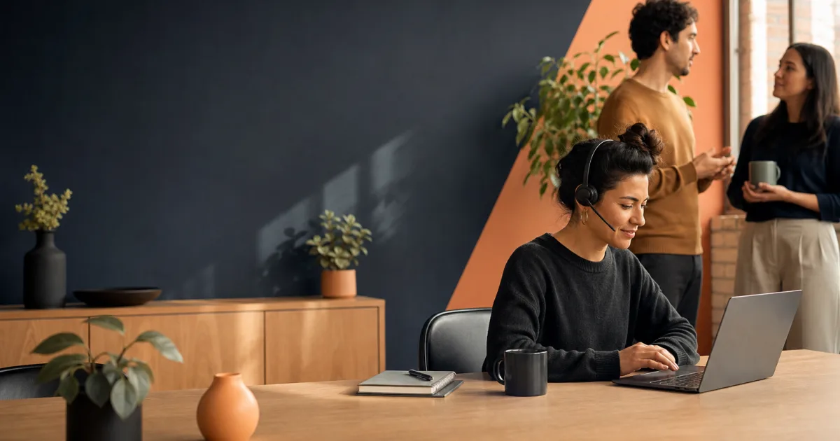 Small team organising customer support requests in a shared inbox